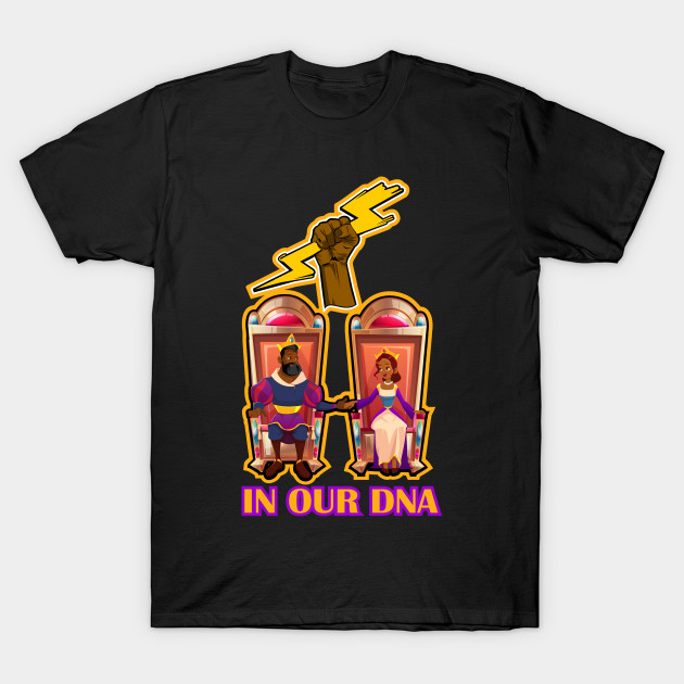 Celebrating African Royalty in our DNA T-shirts for Men! by Touching Lives Urban Apparel